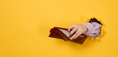 pauvre portefeuille impôts