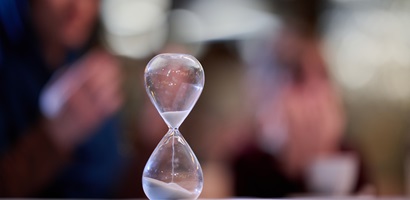 sablier délai court rapide